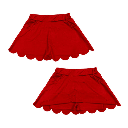(Pre Order) No moq GLK0235 pre-order baby girls clothes yoga red Skirts dress-26.1.17