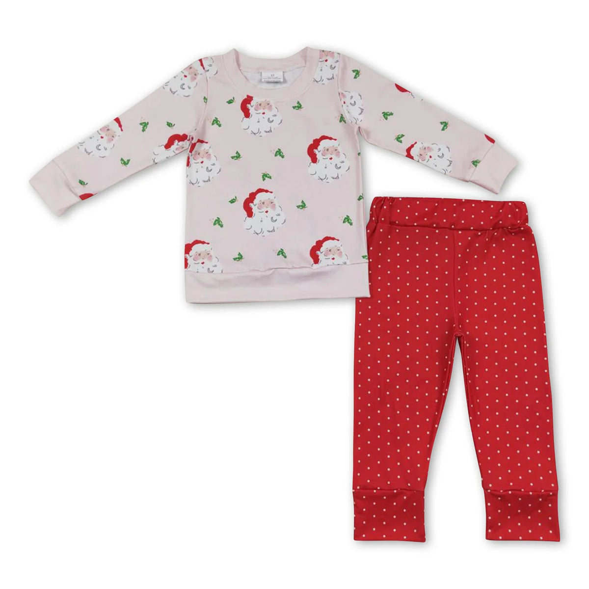 RTS NO MOQ Sibling Baby girl clothes Christmas Long Sleeve Pants Sets