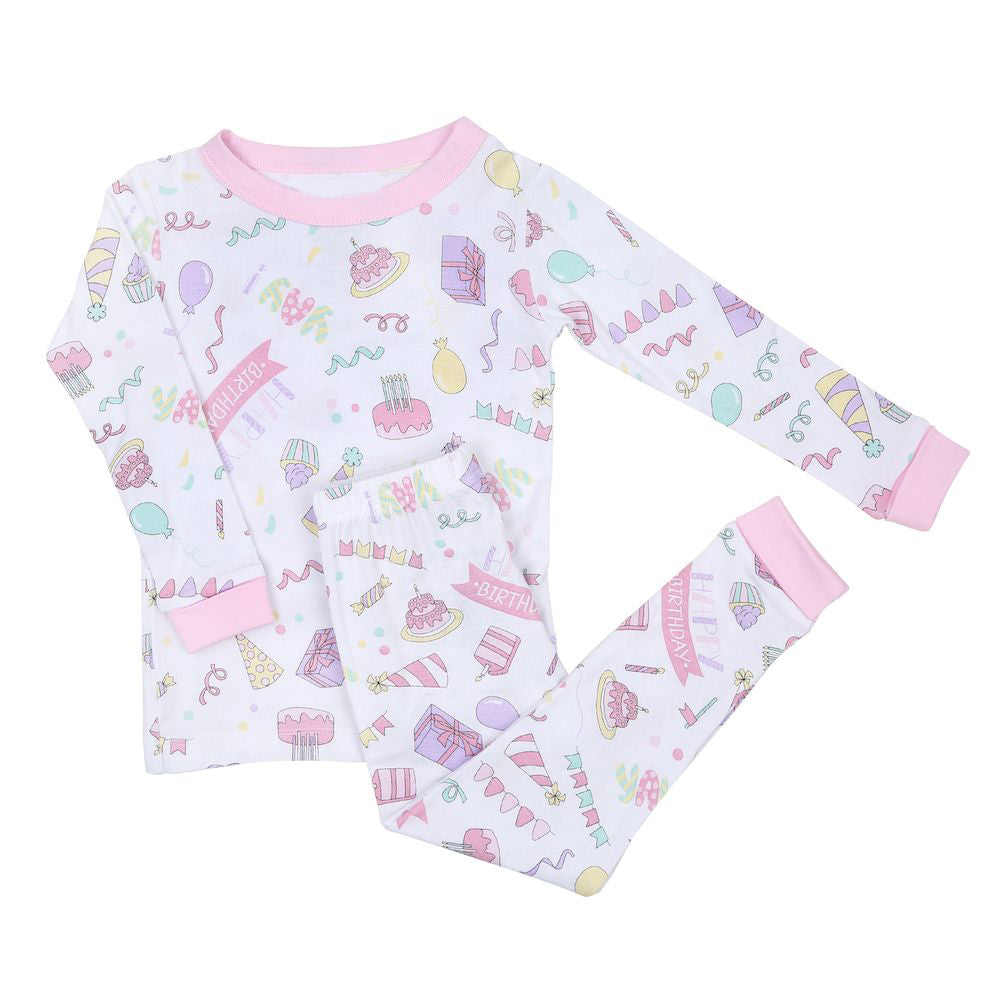 no moq GLP1190 pre-order toddler girl clothes happy birthday girl winter pajamas outfit-2024.5.27