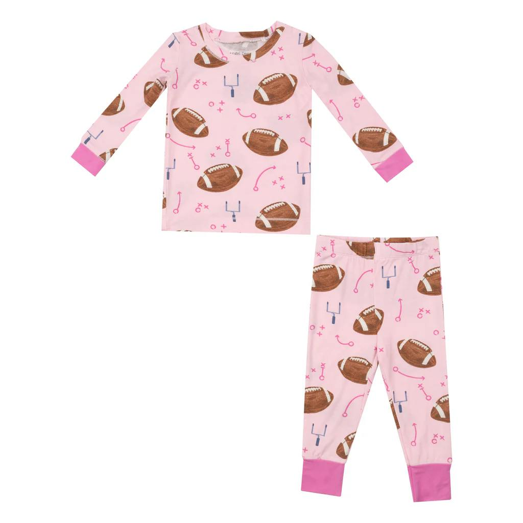 NO MOQ sales GLP1617 pre-order baby girls clothes rugby pink long Sleeve pants Suit -2024.8.9