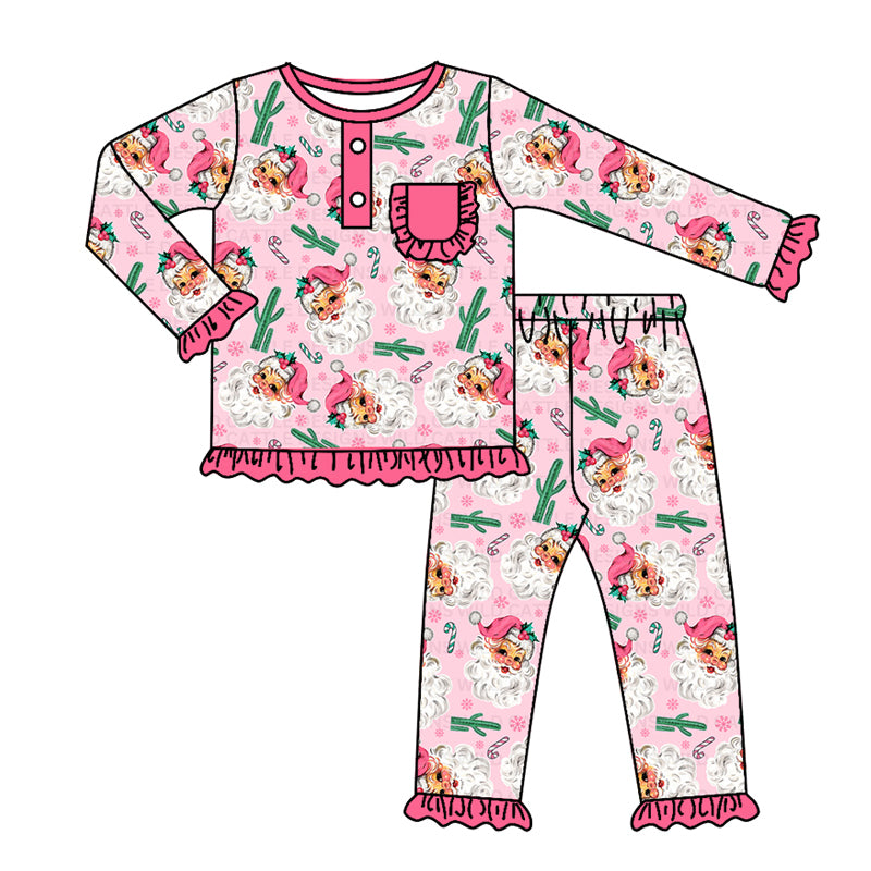 NO MOQ sales GLP1635 pre-order baby girls clothes taylor swift pink long Sleeve pants Suit -2024.8.12