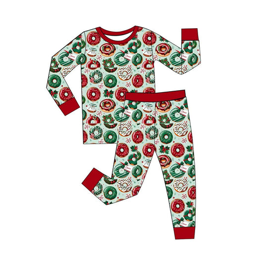 NO MOQ sales GLP2131 pre-order baby girls clothes Christmas long Sleeve pants Suit -2024.9.28