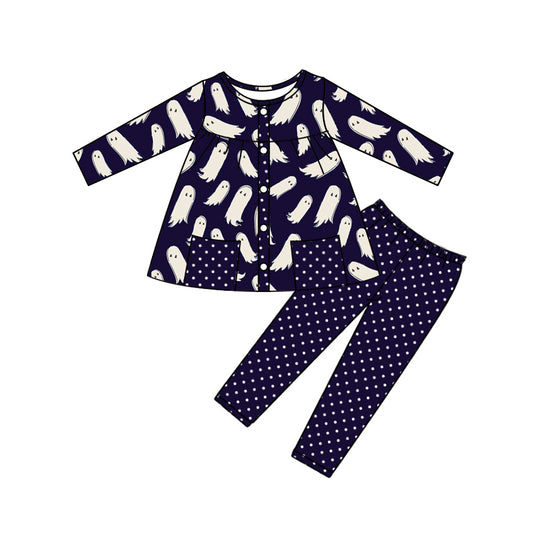 (Pre Order) No moq GLP2641 Pre-order baby girls clothes long sleeve pants sets-2025.7.26