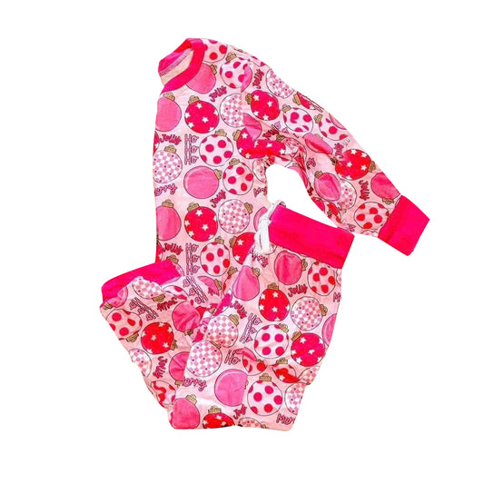 (Pre Order) No moq GLP2755 pre-order baby girls clothes long sleeve pants sets-2025.8.26