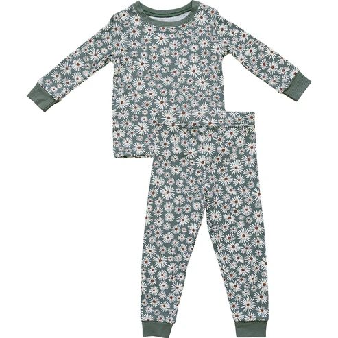(Pre Order) No moq GLP3199 Pre-order baby girl clothe floral long sleeve pants sets-2025.11.22