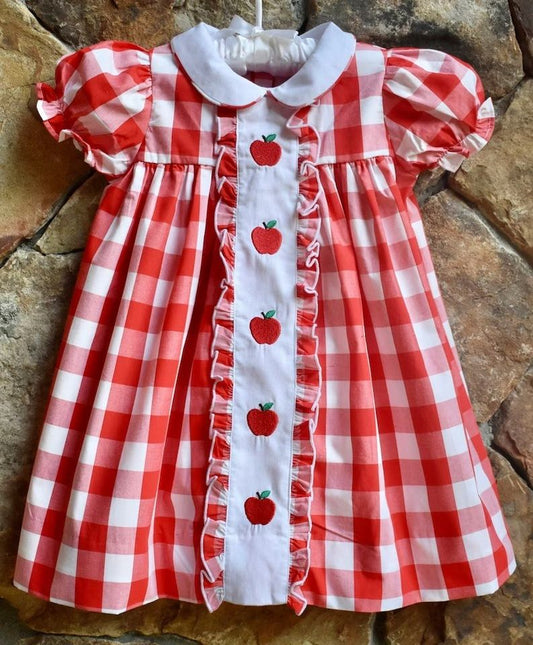 GSD1023 pre-order baby girl clothes back to school day toddler girl summer dress