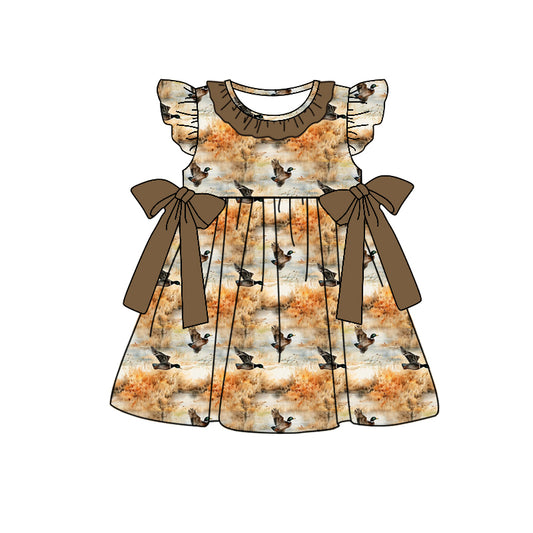 GSD1027 pre-order toddler clothes mallard baby girl summer dress