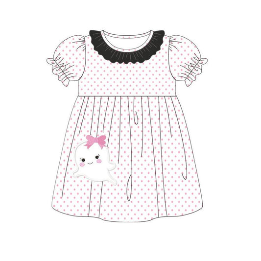 GSD1294 pre-order toddler clothes ghost baby girl halloween dress