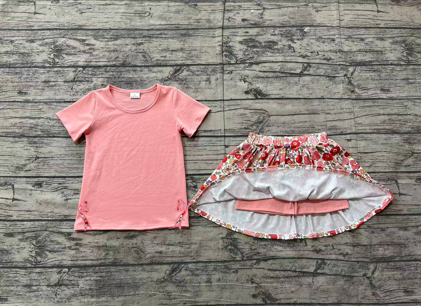 no moq GSD1721 pre-order baby girls clothes embroidery floral short sleeve dress-2024.12.14