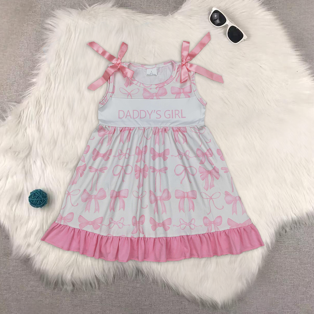 RTS NO MOQ baby girls clothes short sleeve dress shorts sets