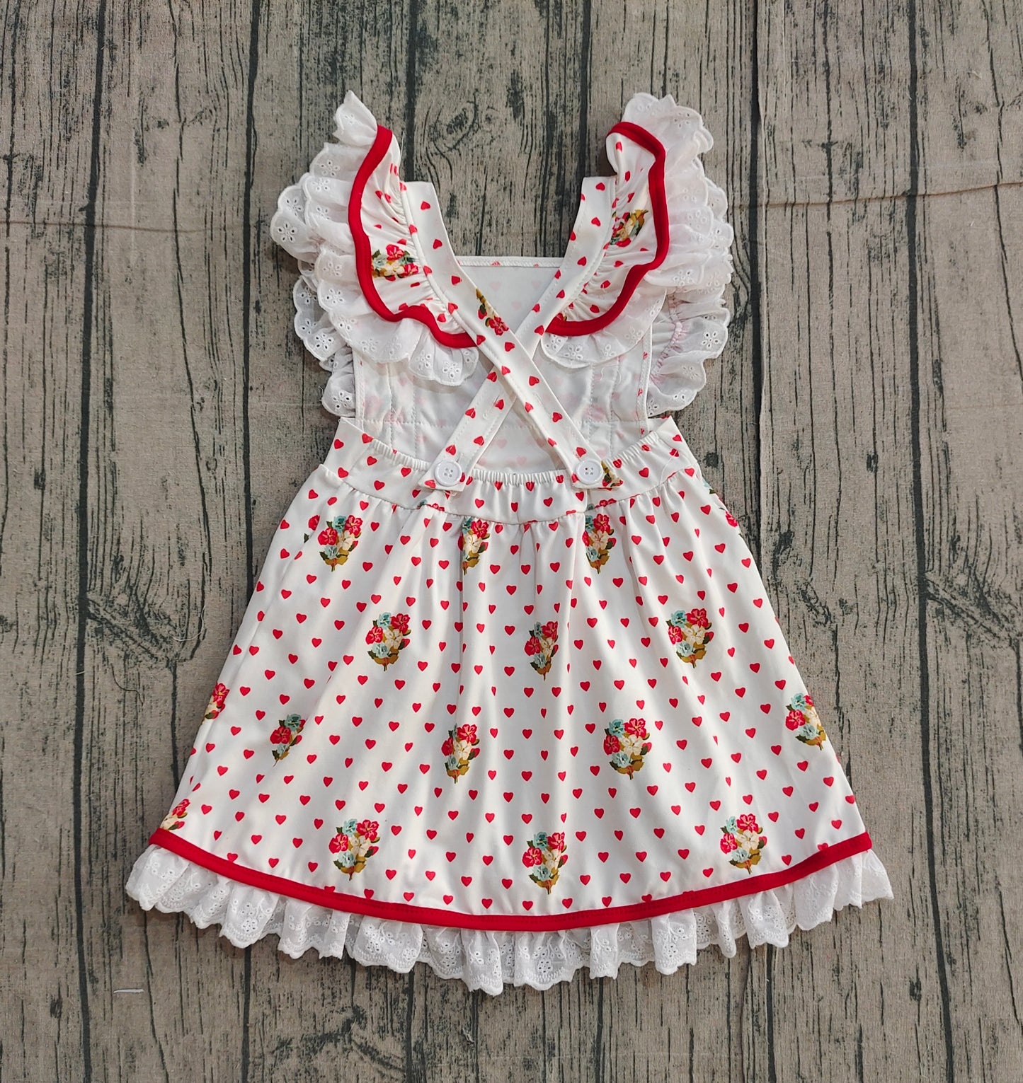 (Pre Order) No moq GSD2963 PRE-ORDER baby girl clothes flying sleeve dress-2025.11.20