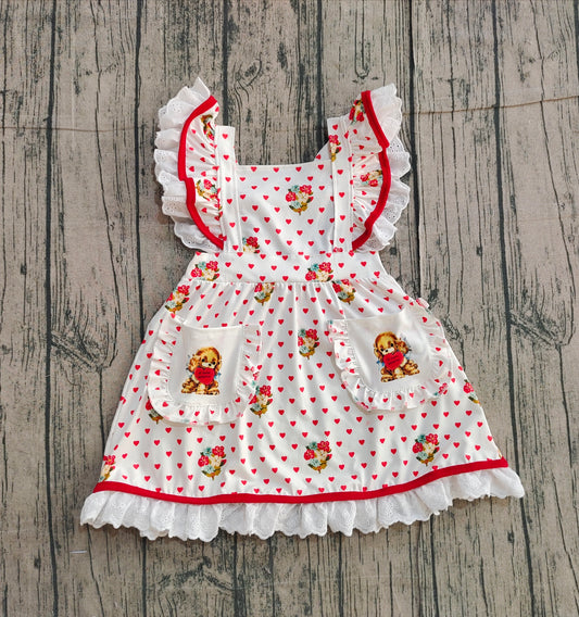 (Pre Order) No moq GSD2963 PRE-ORDER baby girl clothes flying sleeve dress-2025.11.20