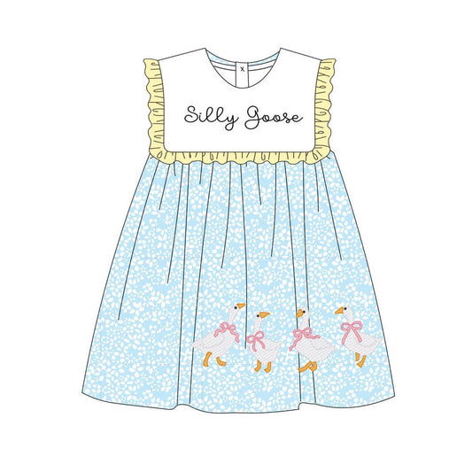 (Pre Order) No moq GSD2970 PRE-ORDER baby girl clothes sleeveless dress-2025.10.27