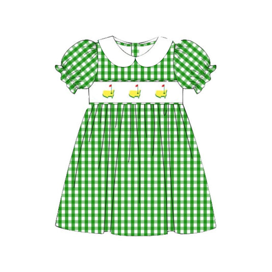 (Pre Order) No moq GSD2998 PRE-ORDER baby girl clothes short sleeve dress-2025.10.30