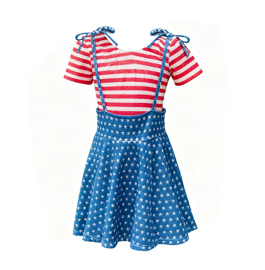(Pre Order) No moq GSD3073 PRE-ORDER baby girl clothes short sleeve dress-2025.11.7