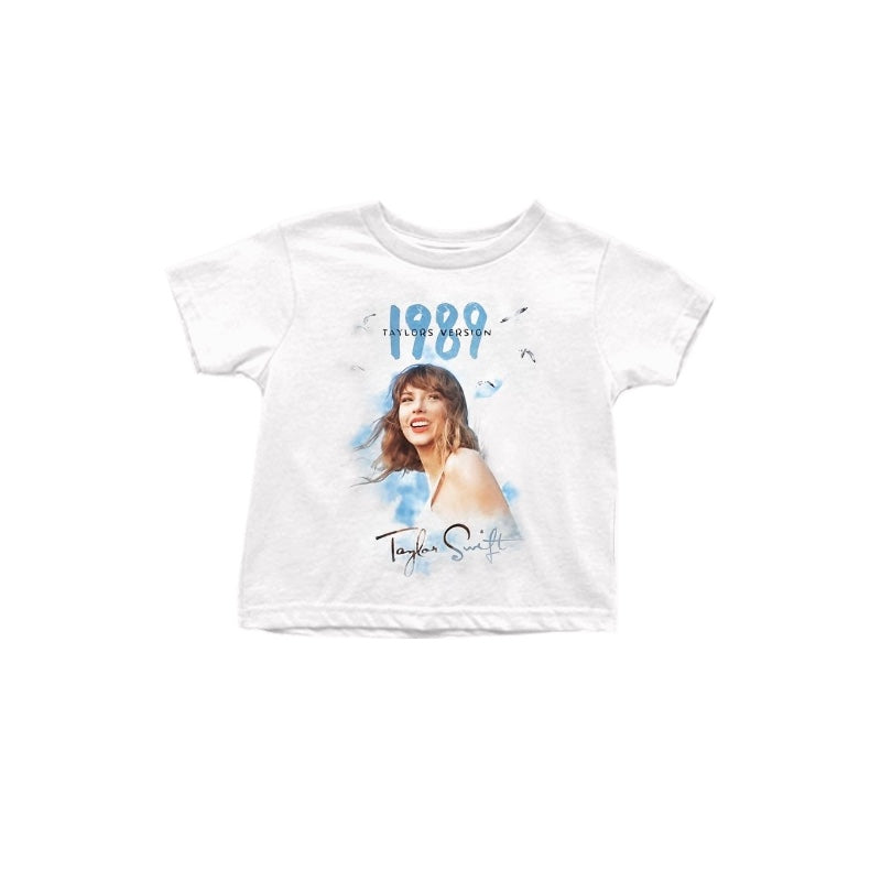 GT0531 Girls 1989 taylor swift short sleeve summer top