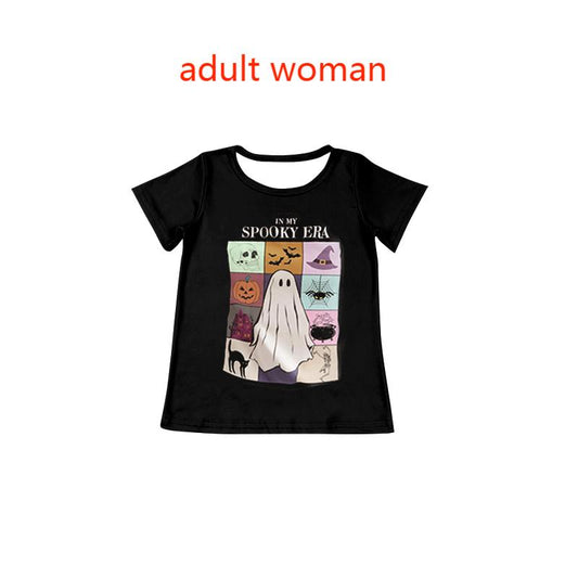 GT0591 no moq adult clothes mama ghost adult women halloween summer top-2024.5.16