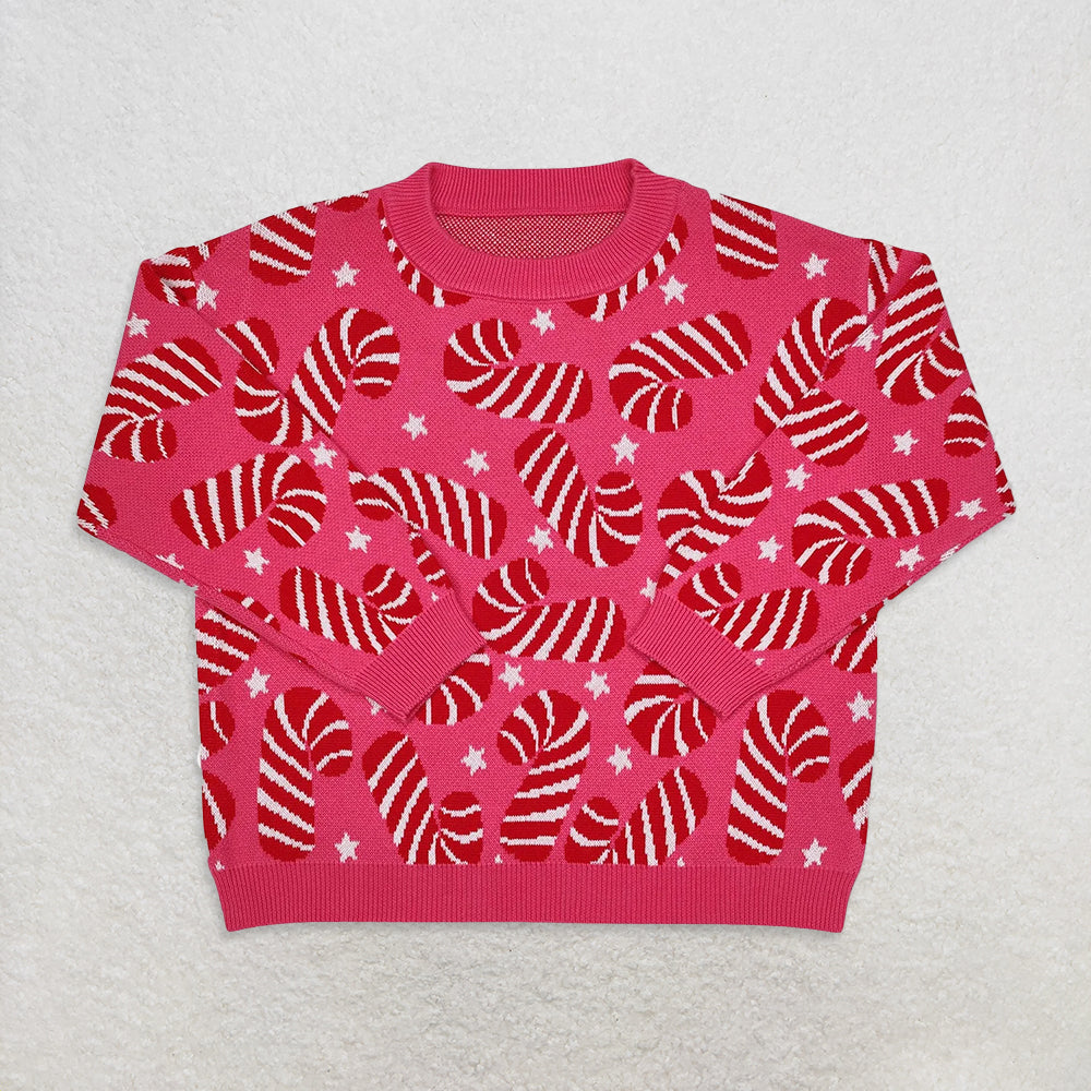 RTS NO MOQ Sibling baby girl boys clothes sweater cardigan christmas sweater red blue green christmas