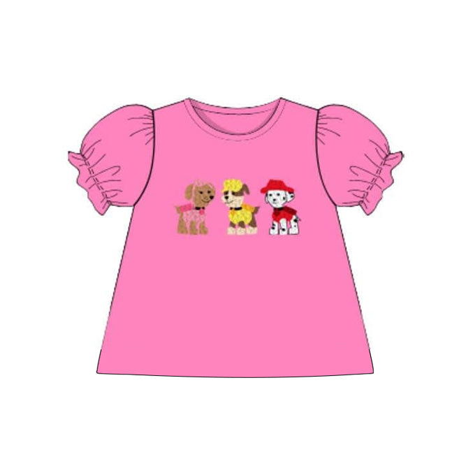 no moq PRE-ORDER baby girl clothes short sleeve top-2025.2.21