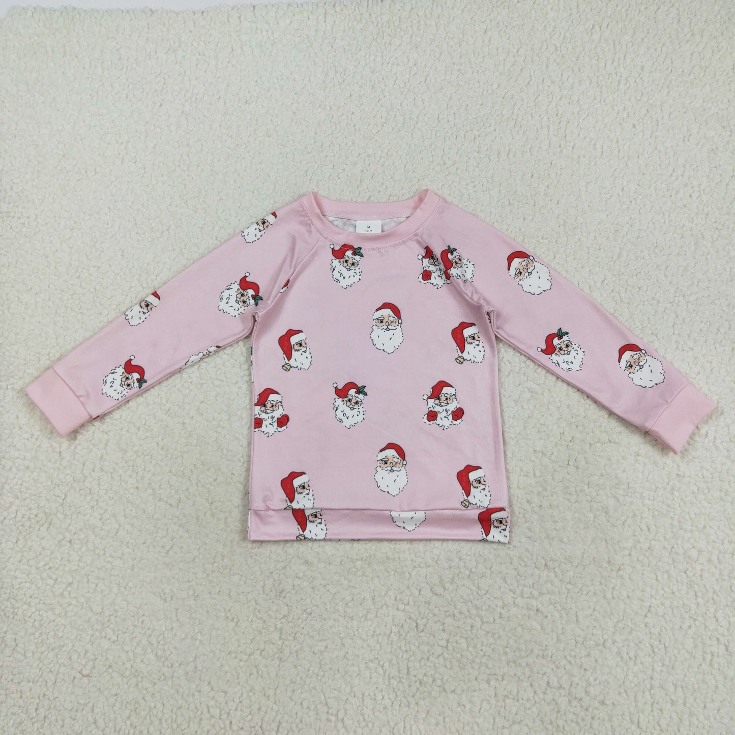 RTS NO MOQ Sibling baby girl boy clothes Christmas long sleeve tops
