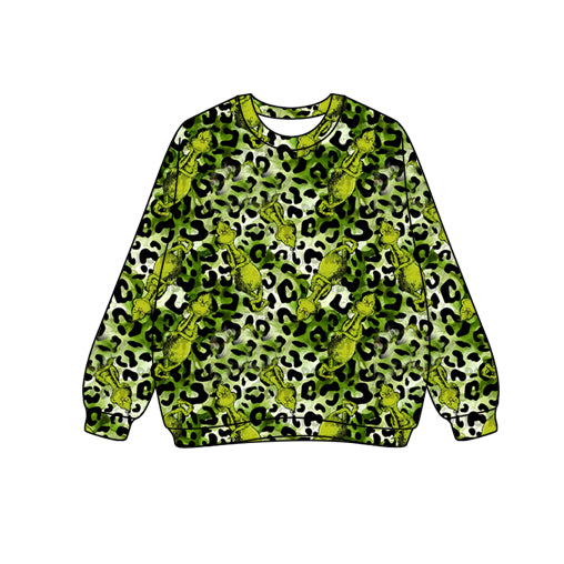 (Pre Order) No moq GT1129 Pre-order adult clothes Christmas cartoon long sleeve tops-25.7.24