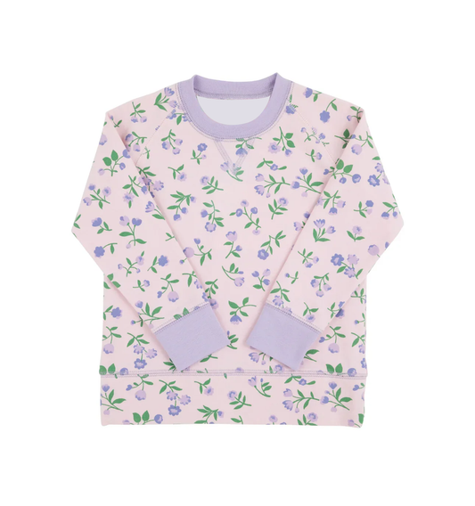 (Pre Order) No moq GT1232 pre-order toddler girl clothes floral long Sleeve Top -2025.9.15