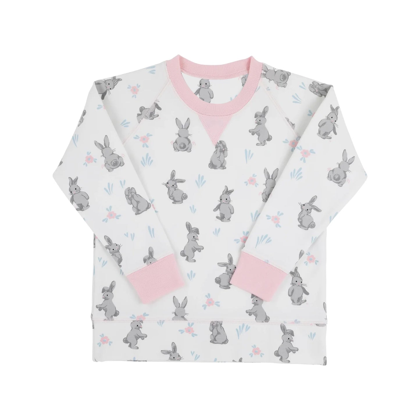 (Pre Order) No moq GT1233 pre-order toddler girl clothes rabbit long Sleeve Top -2025.9.15