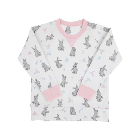 (Pre Order) No moq GT1233 pre-order toddler girl clothes rabbit long Sleeve Top -2025.9.15