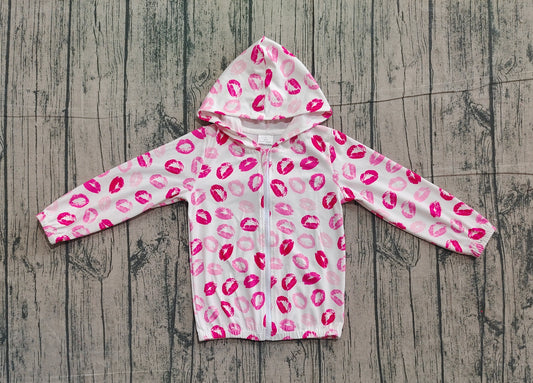 (Pre Order) No moq GT1420 pre-order toddler girl clothes hooded long sleeve Top -2025.11.20