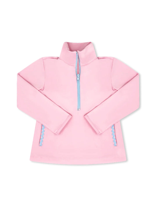 (Pre Order) No moq GT1452 pre-order toddler girl clothes yoga pink long sleeve Top -2025.11.11