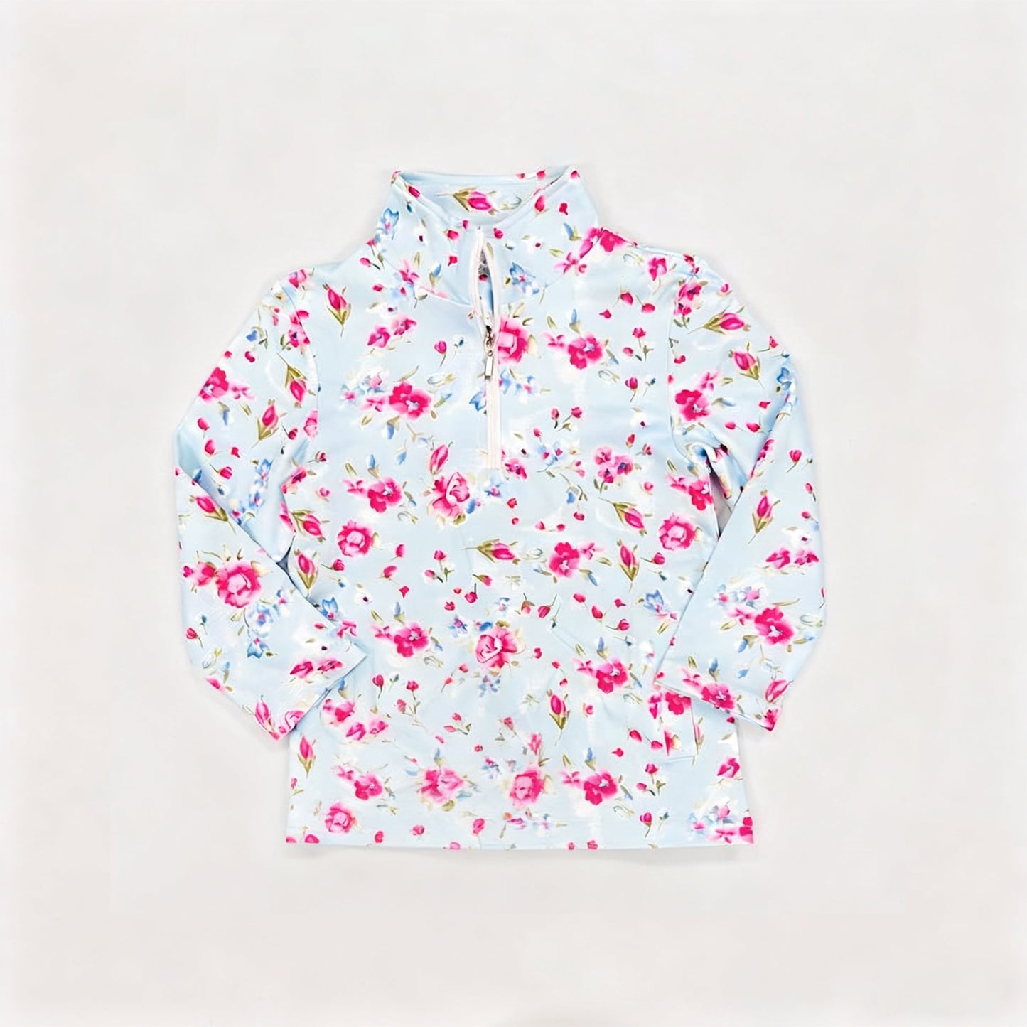 (Pre Order) No moq GT1463 pre-order toddler girl clothes yoga floral long Sleeve Top -2025.11.15