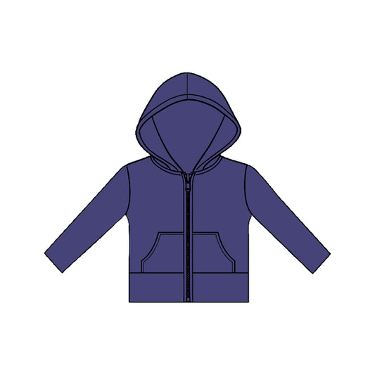 (Pre Order) No moq GT1469 pre-order toddler girl clothes yoga hooded long Sleeve Top -2025.11.19