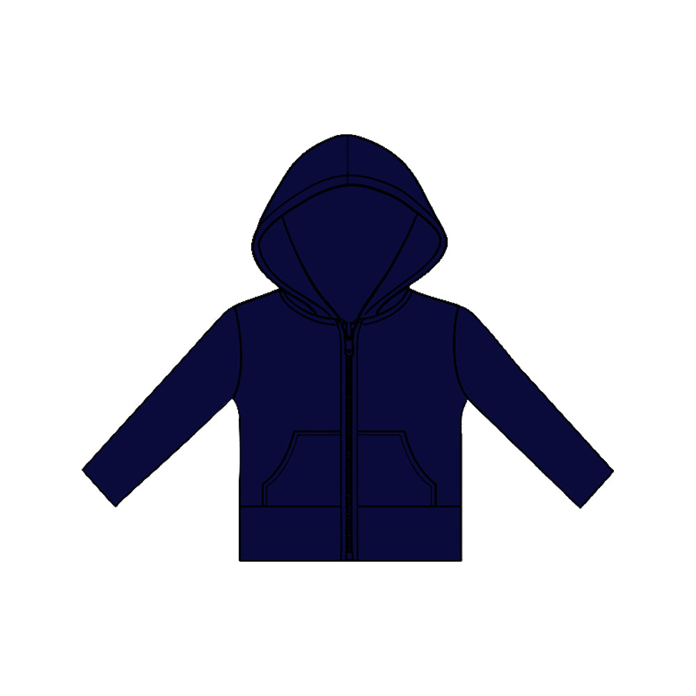 (Pre Order) No moq GT1475 pre-order toddler girl clothes yoga hooded long Sleeve Top -2025.11.19