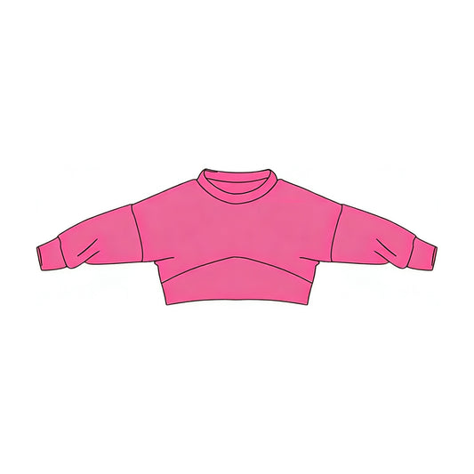(Pre Order) No moq pre-order toddler girl clothes long sleeve Top -2025.12.8