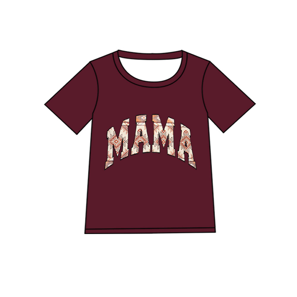 (Pre Order) No mo Pre-order adult clothes women summer MAMA long sleeve top-25.12.10