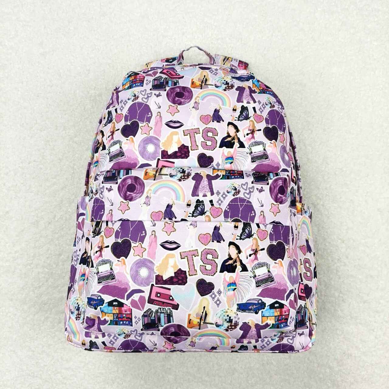 BA0172  Taylor Swift purple backpack