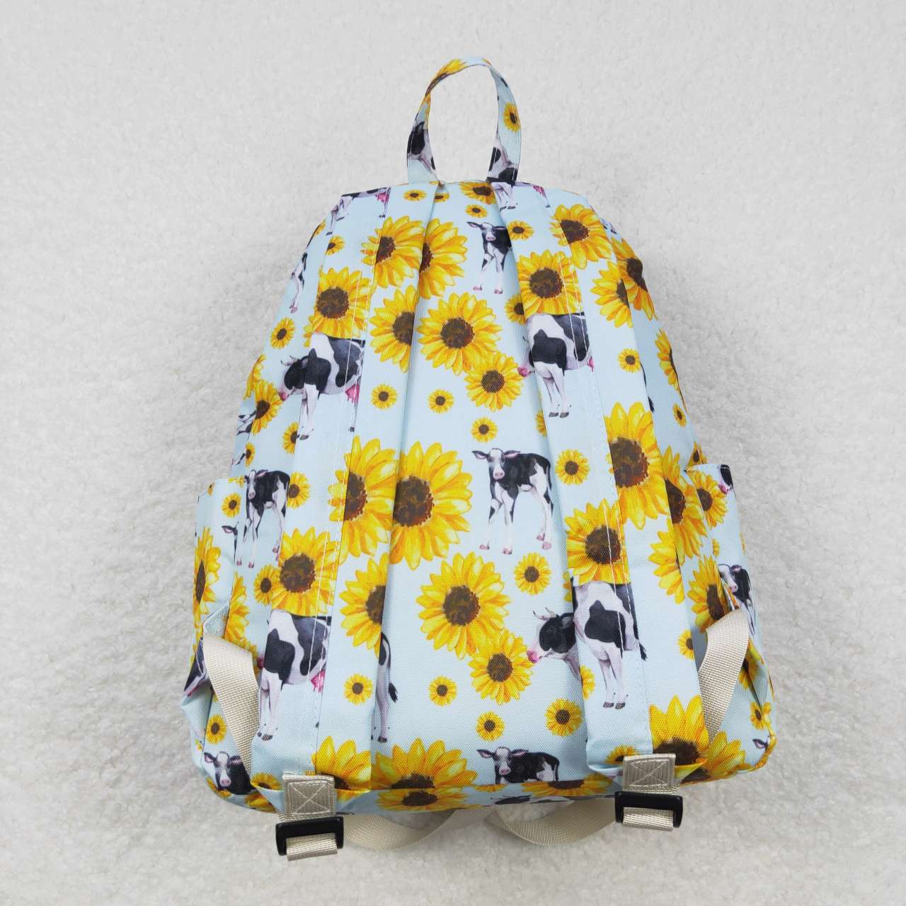 BA0151 Sunflower Cow Light Color Backpack