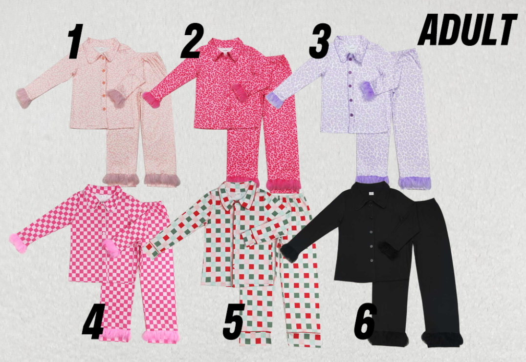 RTS NO MOQ ADULT PAJAMAS