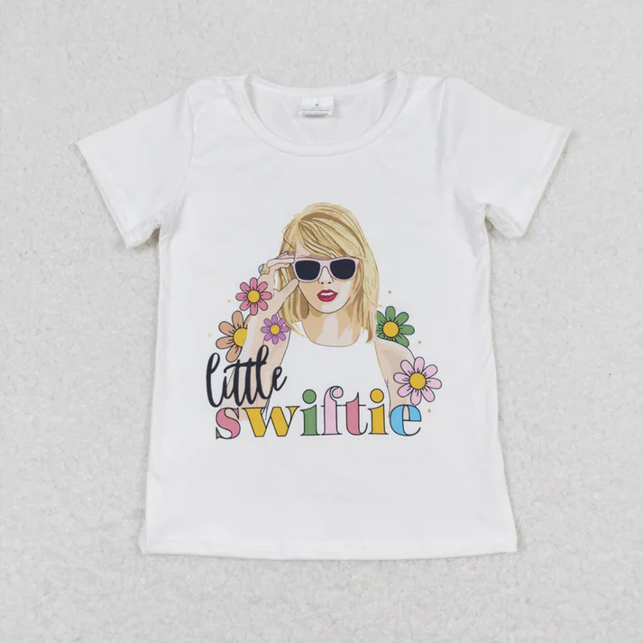 Baby Girls Pop Singer Short Sleeve Tee Shirts Tops 1989 taylor summer top