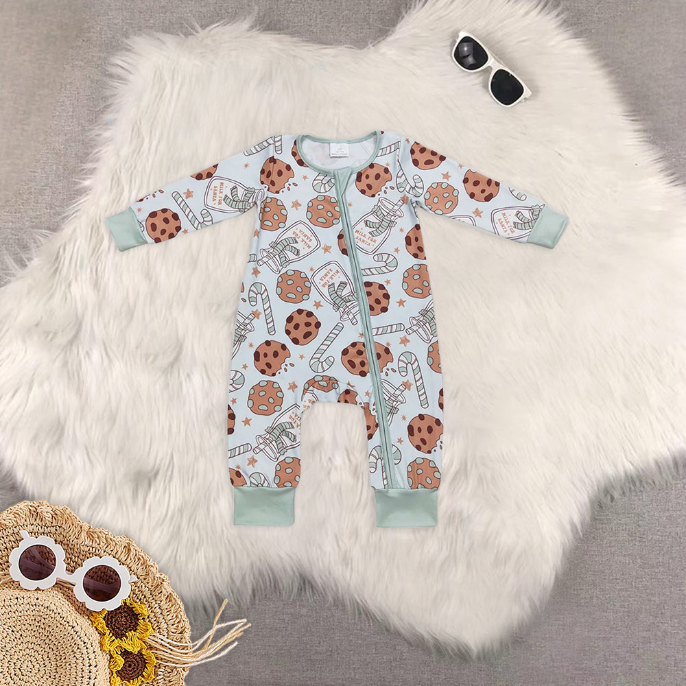 RTS NO MOQ Sibling Baby girls clothes Christmas long-sleeved trousers suit & romper