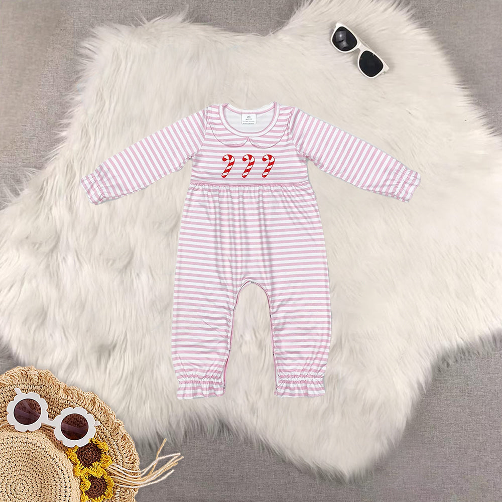 RTS NO MOQ Sibling baby girls baby boys clothes Christmas long-sleeved trousers suit & romper