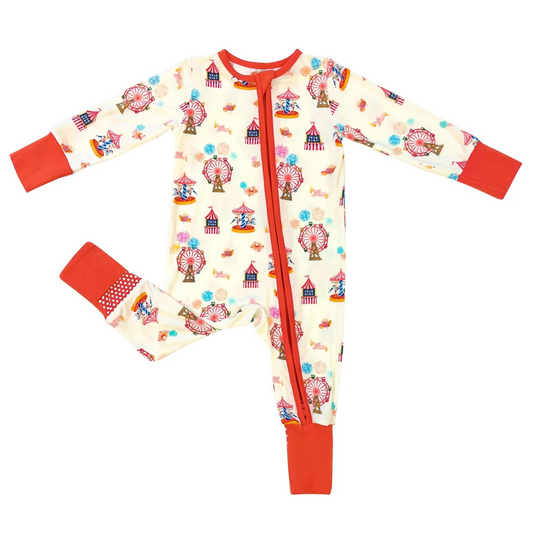 no moq sales LR1554 pre-order baby boys clothes Christmas long Romper-2024.8.14