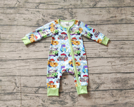 no moq sales LR1622 pre-order baby boys clothes cartoon long sleeve Romper