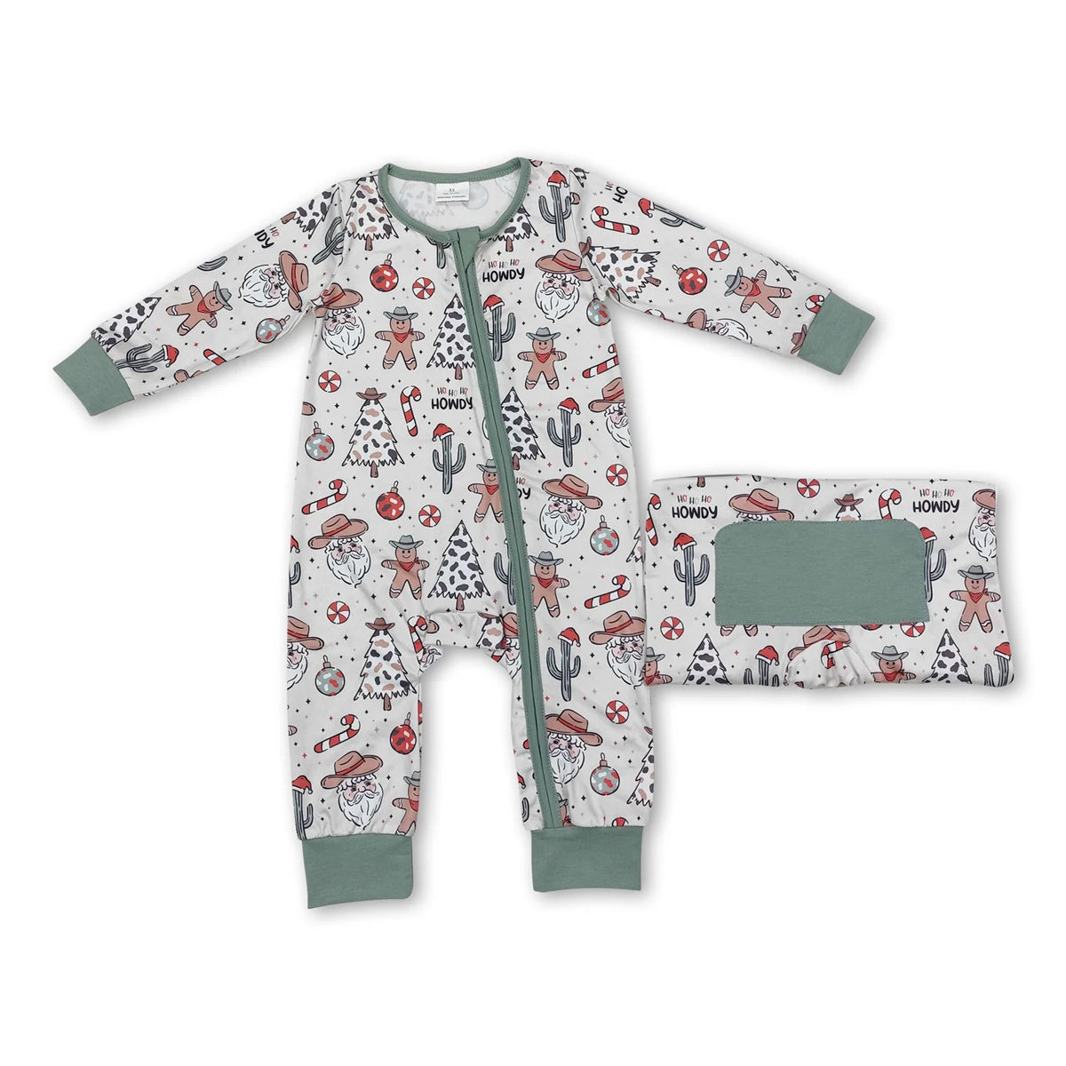 RTS NO MOQ Sibling Baby boy clothes Christmas long-sleeved trousers suit & rompers