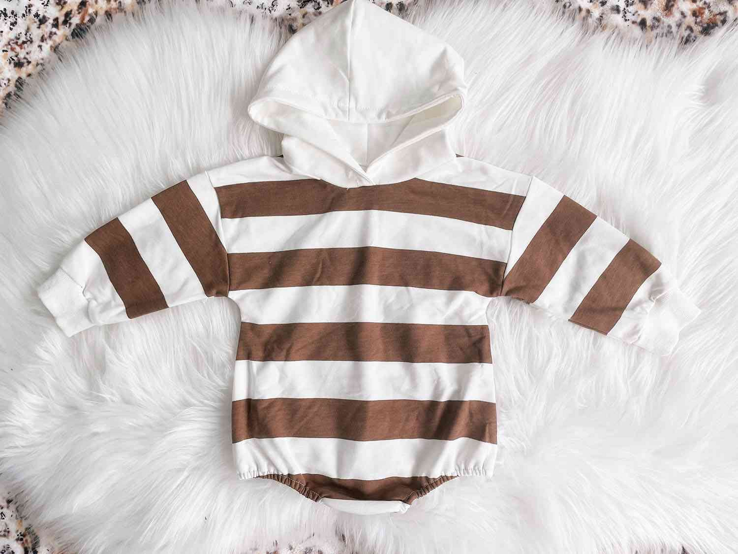 no moq sales LR2033 pre-order baby girls clothes striped long sleeve Romper-2024.9.23