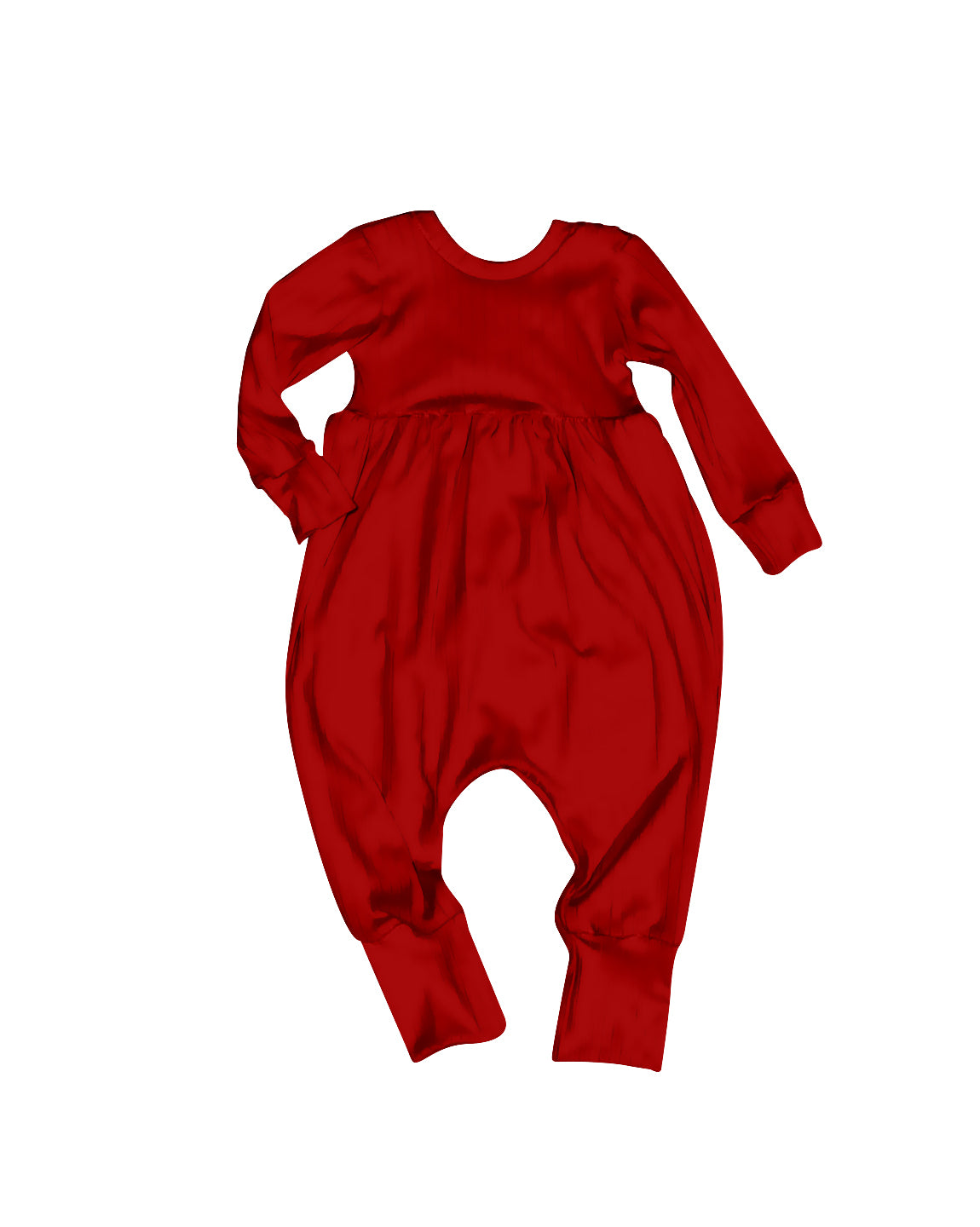 no moq sales LR2087 pre-order baby girls clothes red long leeve Romper-2024.10.9