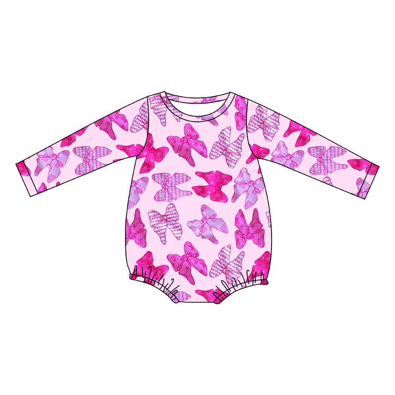 no moq sales LR2173 pre-order baby girls clothes long sleeve Romper-2024.12.9