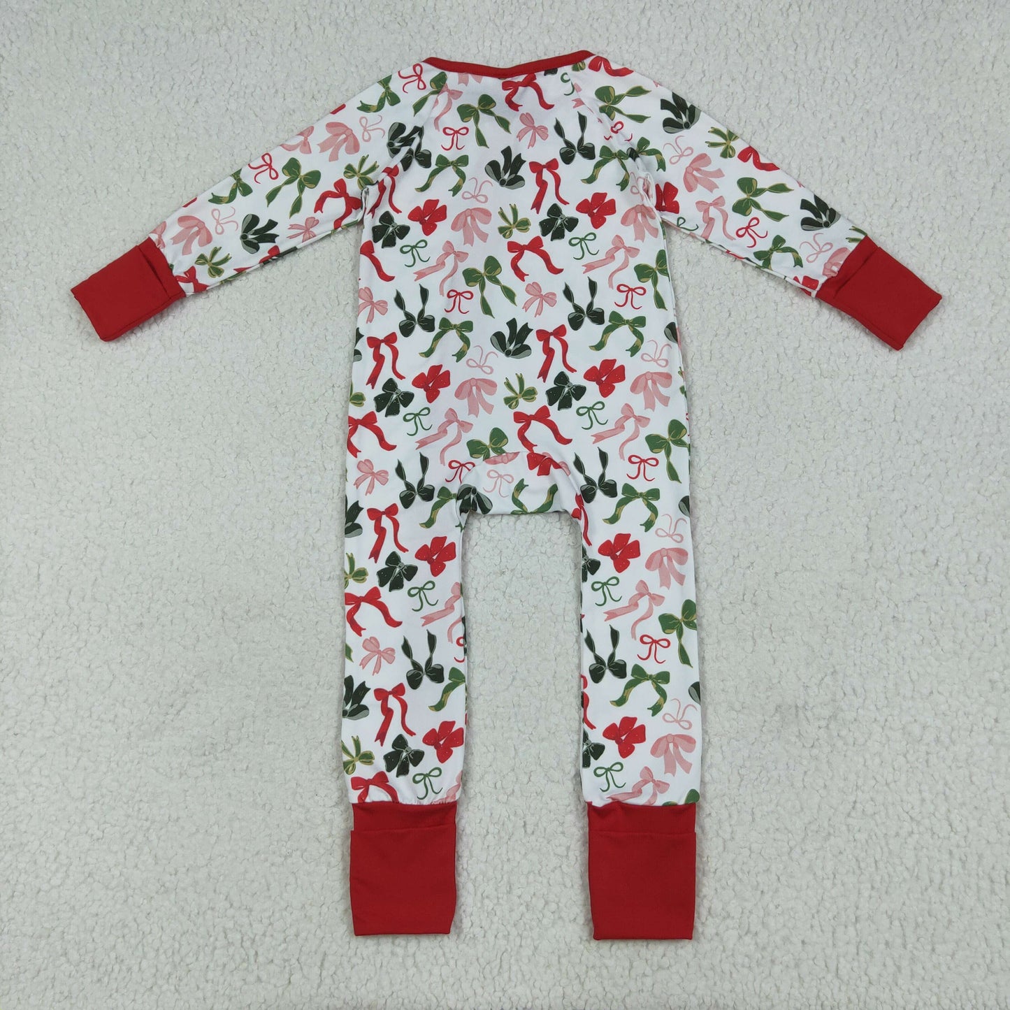 RTS NO MOQ Sibling Baby boy girls clothesChristmas long-sleeve rompers