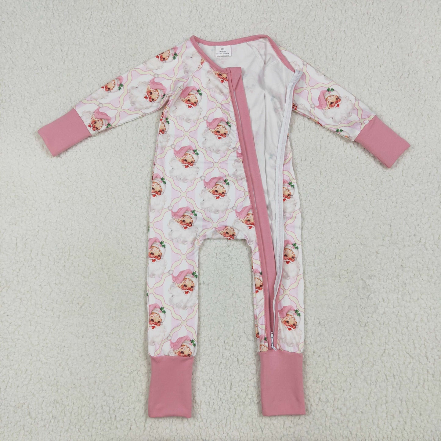 RTS NO MOQ Sibling Baby boy girls clothesChristmas long-sleeve rompers