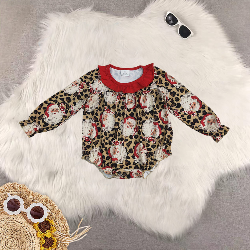 RTS Sibling baby girls clothes Christmas long Sleeve pants sets and dress and rompers